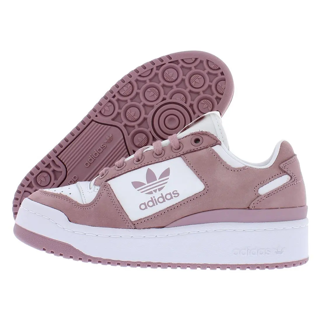 Adidas Forum Bold Womens Shoes Size 9.5 Color:white/pink
