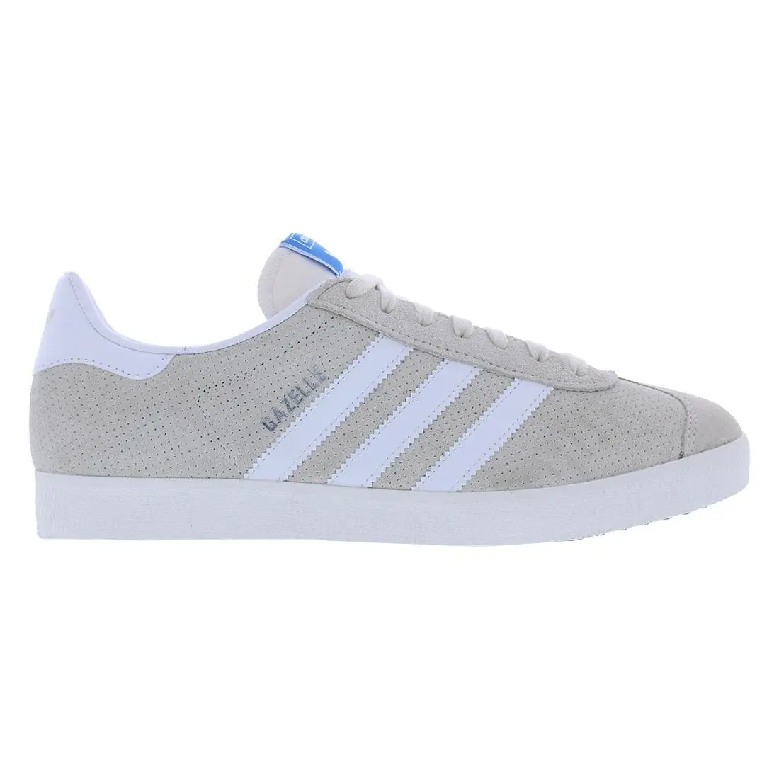 Adidas Gazelle Mens Shoes Size 6.5 Color: Grey/white/blue