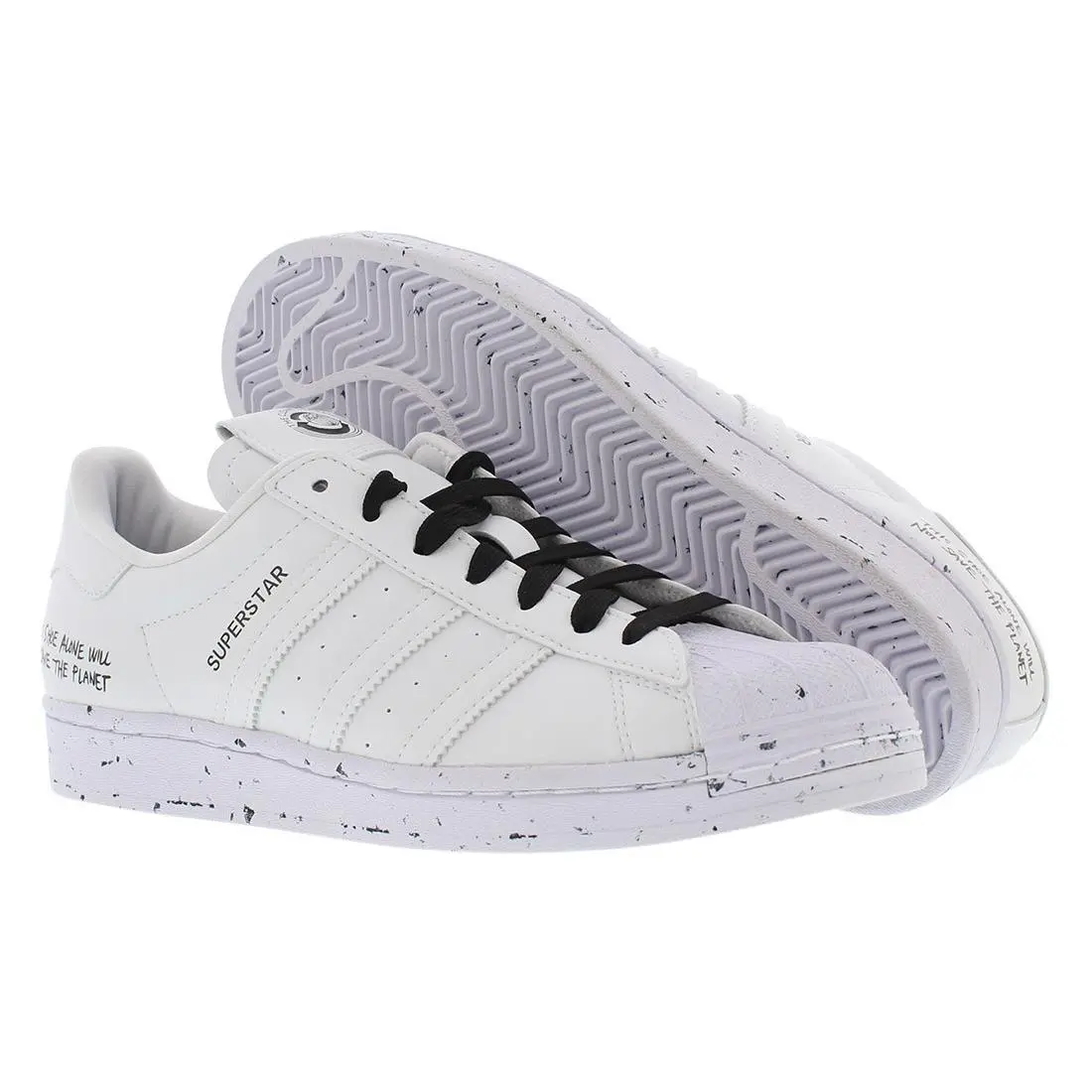 Adidas Superstar Mens Shoes Size 4.5 Color: White/black