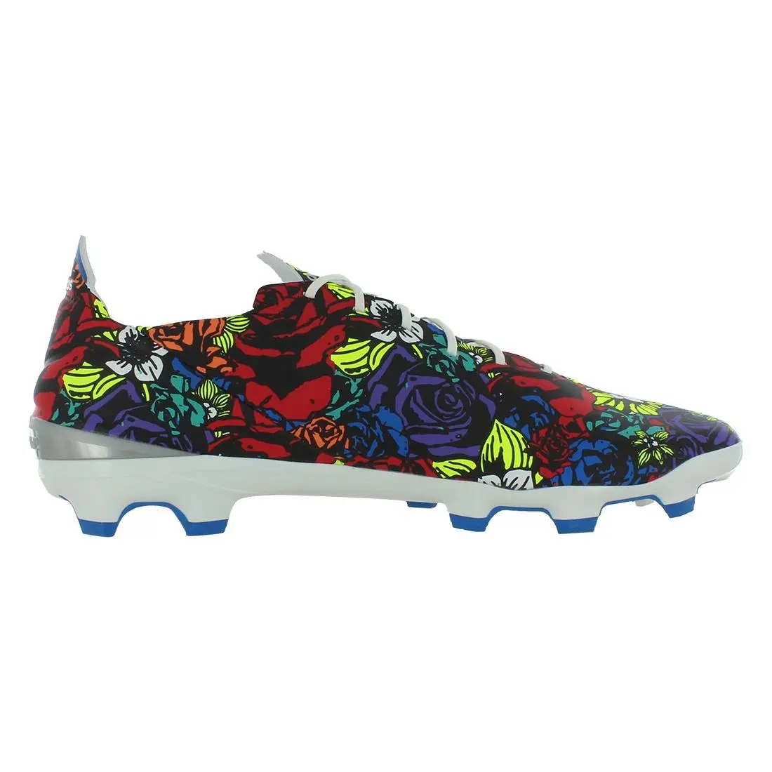 Adidas shoes - White/Silver Metallic/Bright Blue, Main: Multi-Colored (UPC: 195734193583) 1