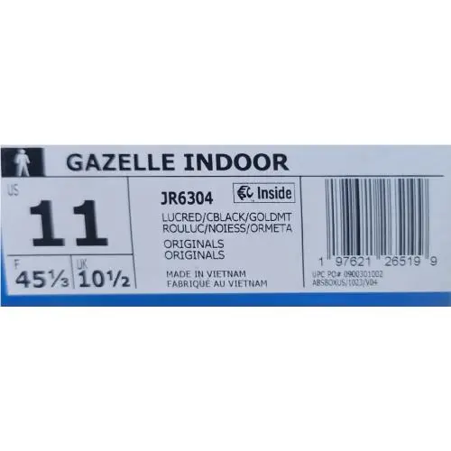 Adidas shoes - adidas Gazelle - Gazelle - JR6304 - Red 5