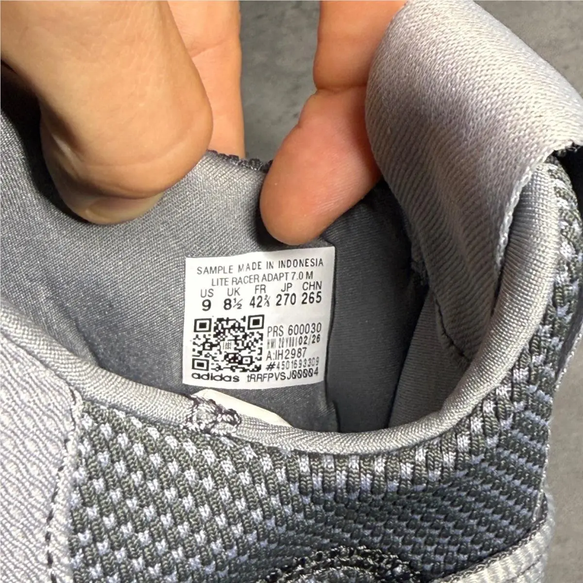 Adidas shoes - Lite Racer Adapt 7.0 - Lite Racer Adapt - Gray 6
