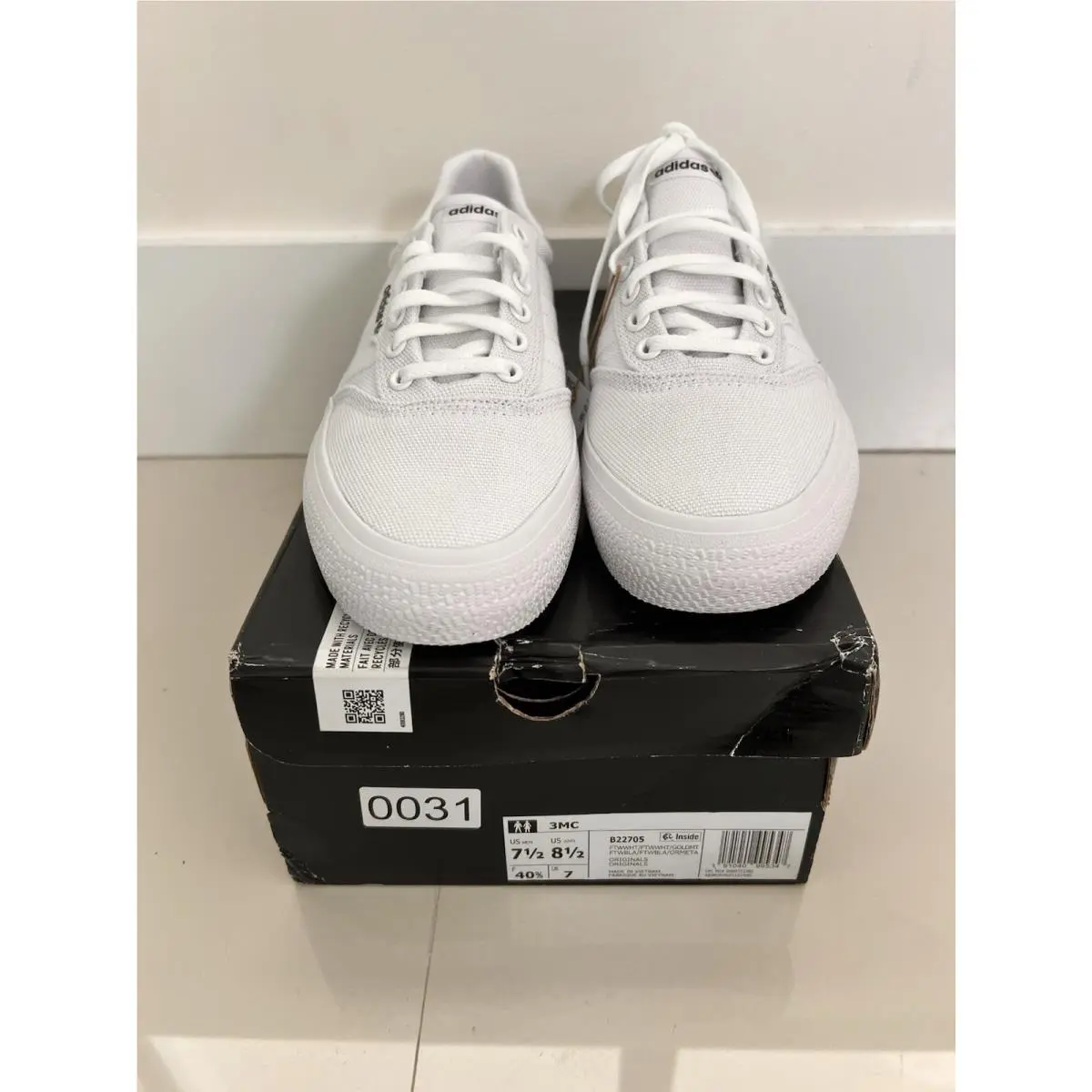 Adidas shoes - B22705 - B22705 - White 1