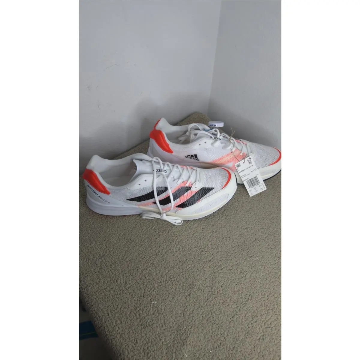 Adidas shoes - adidas Adizero - Adizero - White 1