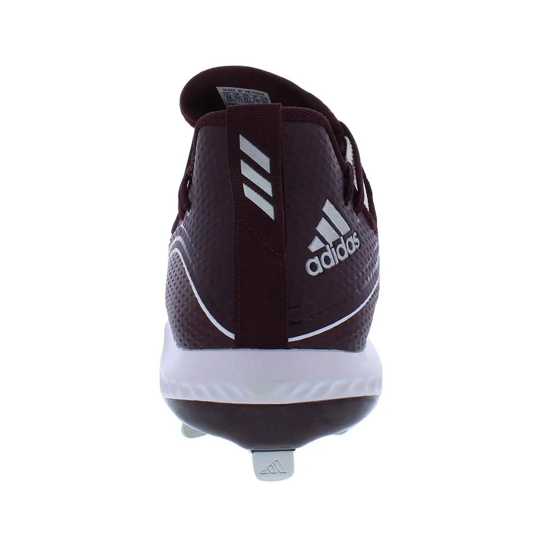 Adidas shoes - White/Maroon/Silver/Metallic, Main: Maroon (UPC: 192615150802) 2