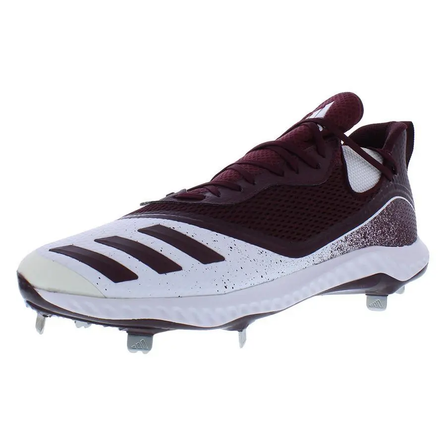 Adidas shoes - White/Maroon/Silver/Metallic, Main: Maroon (UPC: 192615150802) 3