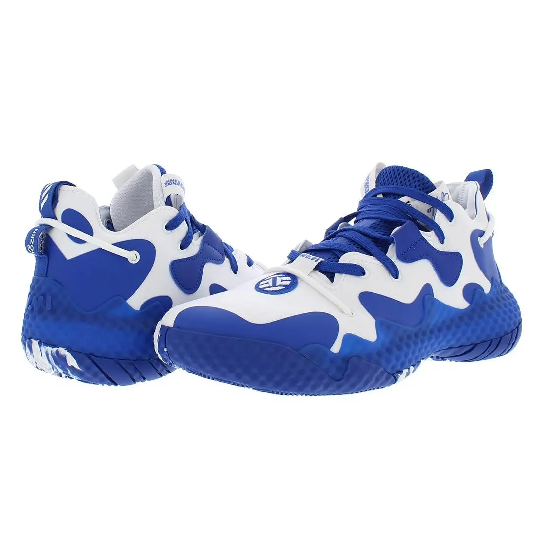 Adidas shoes - White/Blue, Main: White (UPC: 195742400093) 0