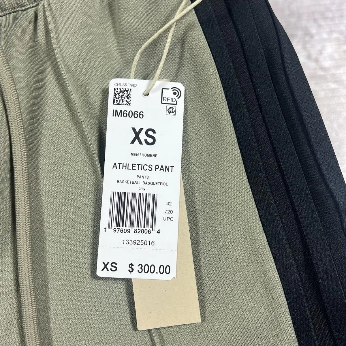 Adidas clothing - ATHLETICS PANT Fear Of God - IM6066 - Brown 1