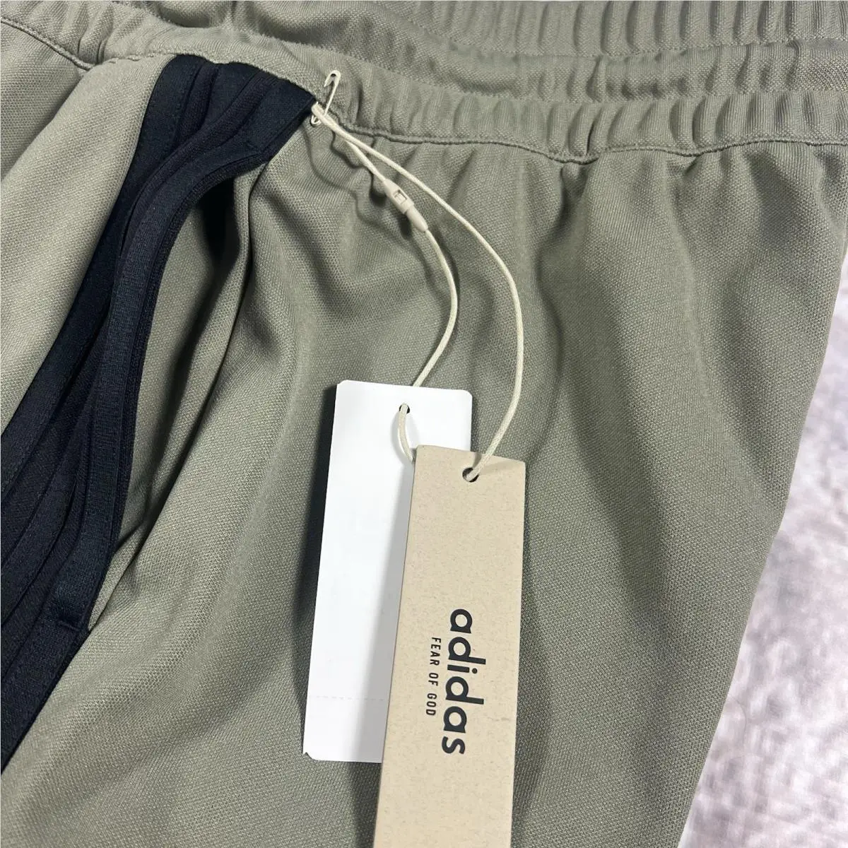 Adidas clothing - ATHLETICS PANT Fear Of God - IM6066 - Brown 3