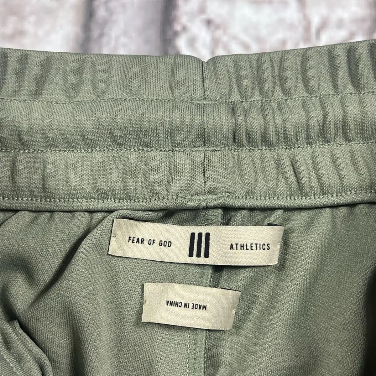 Adidas clothing - ATHLETICS PANT Fear Of God - IM6066 - Brown 6