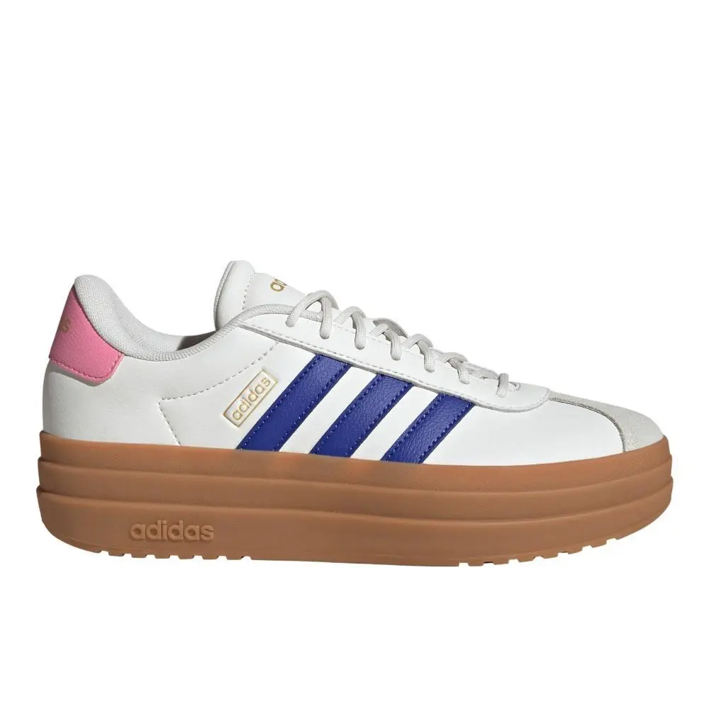 Adidas Vl Court Bold Womens Size 11 M Sneakers Casual Shoes JQ5643 - White
