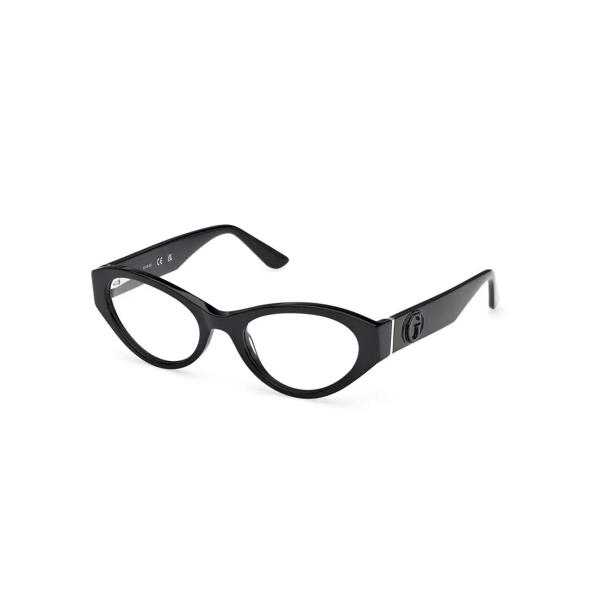 Guess GU 50305 Shiny Black / 001 Size 52 Eyeglasses