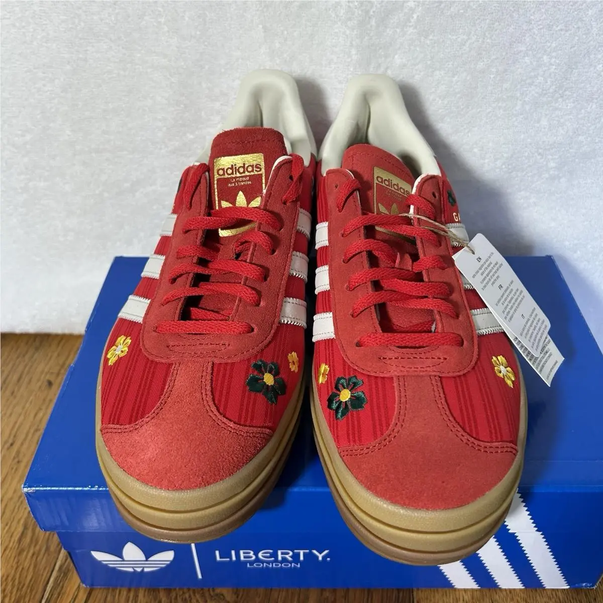 Adidas shoes - adidas Gazelle - Gazelle - Red 3