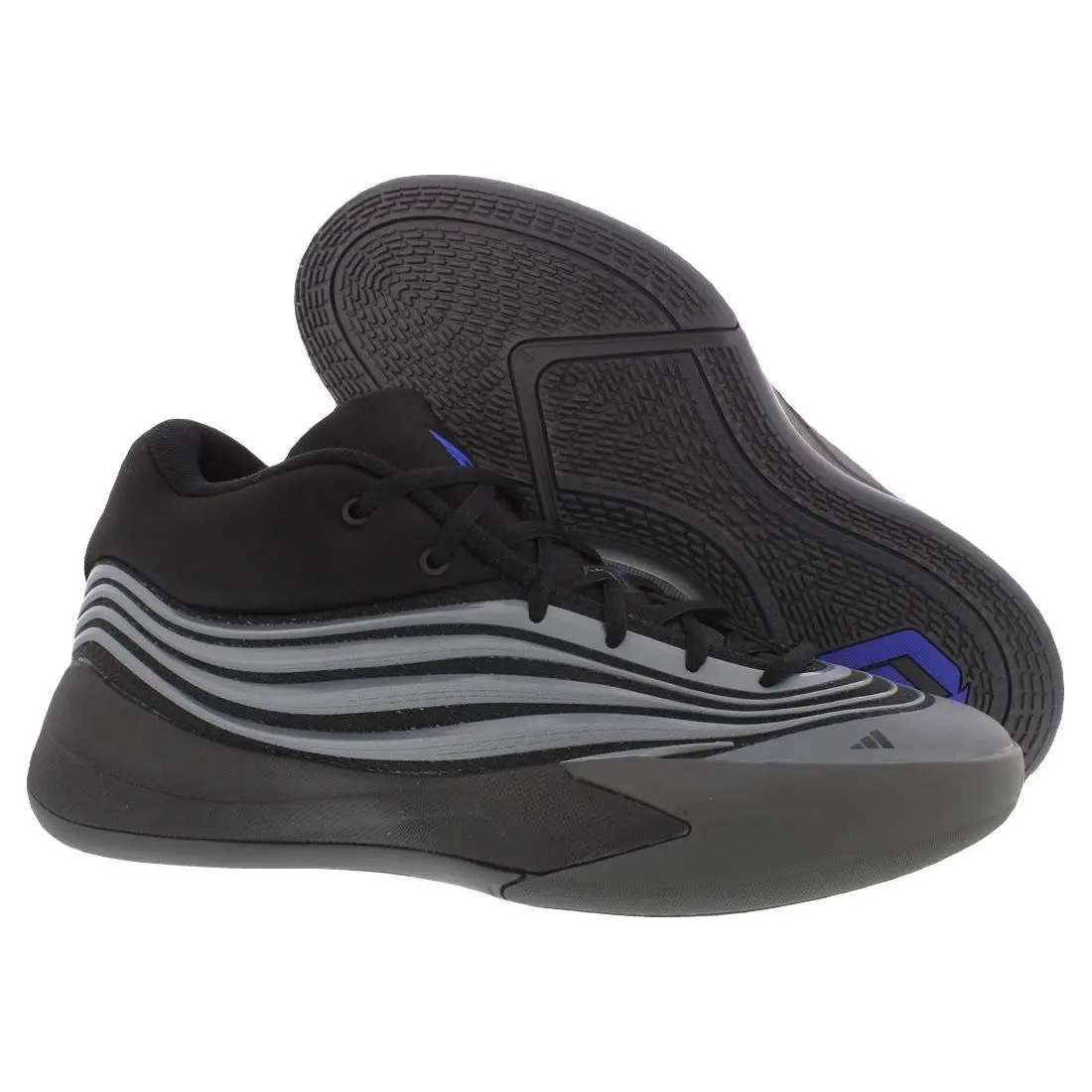 Adidas Dame X Unisex Shoes Size 8 Color: Core Black/iron Metallic/lucid Blue