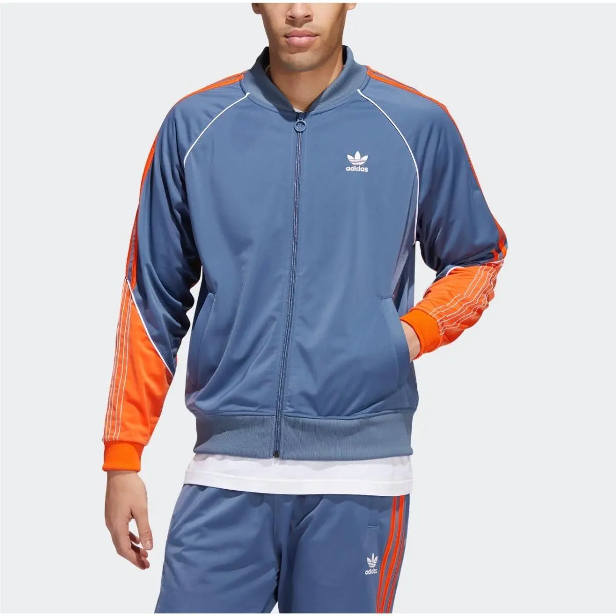 Tricot Sst Track Jacket and Pants Track Suit Size S by Adidas