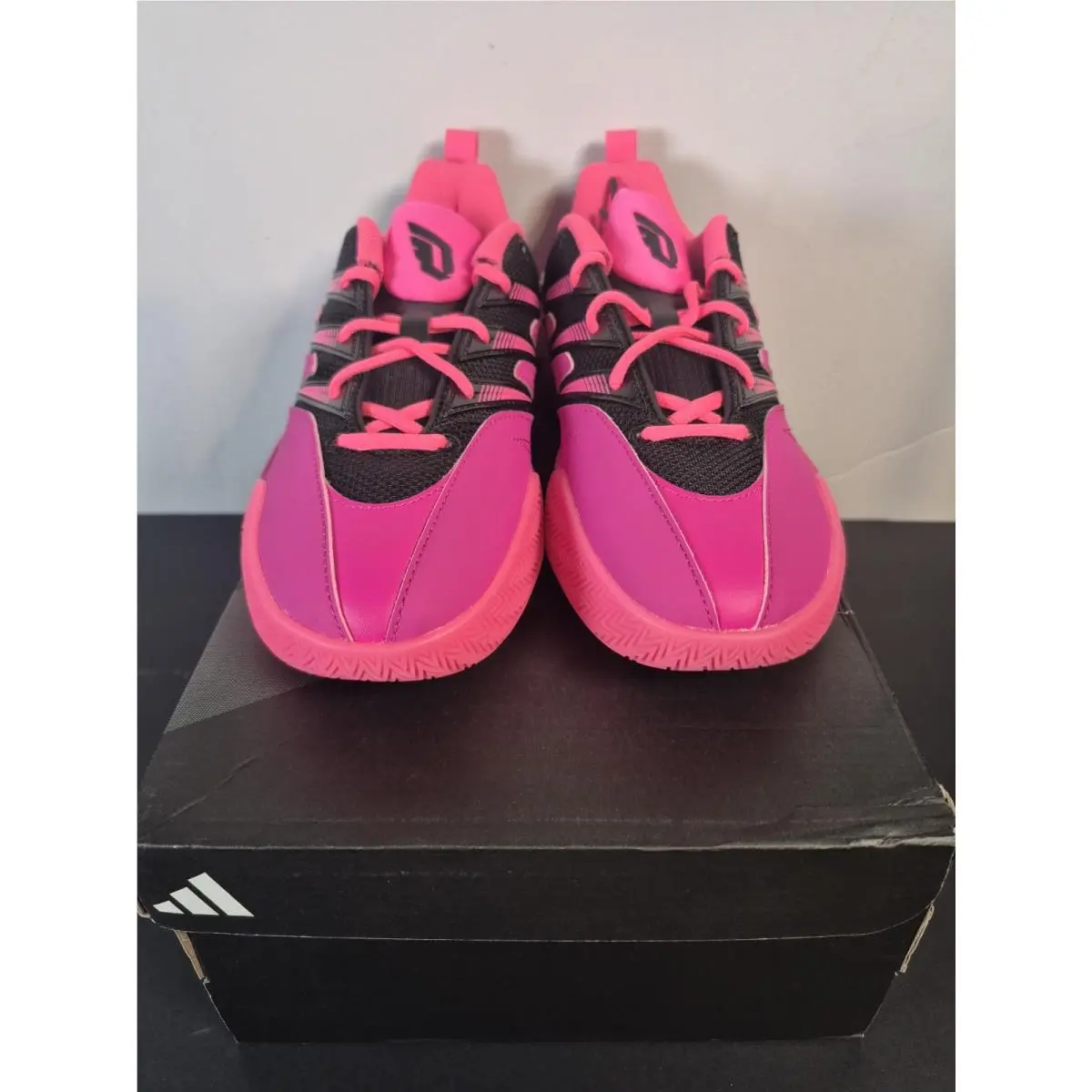 Adidas shoes - adidas Dame Certified 3 Basketball - JI1545 - Pink 3
