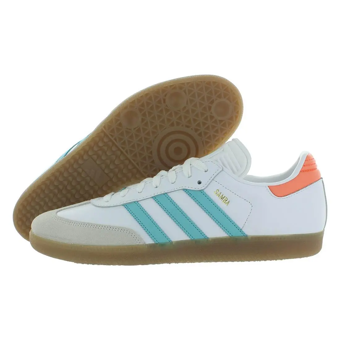 Samba IM Leather Unisex Shoes Size 7.5 Color: Footwear White/easy by Adidas