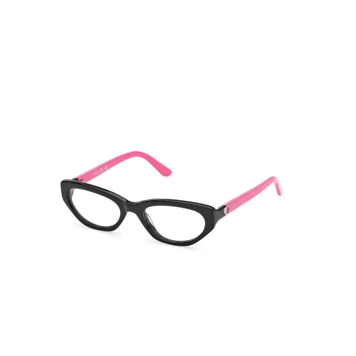 Guess GU 50395 Shiny Black / Dark Pink 005 Size 47 Eyeglasses