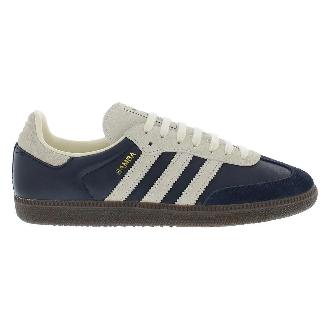 Samba Mens Shoes Size 8 Color: Aurora Ink/cream White/gum 5 by Adidas