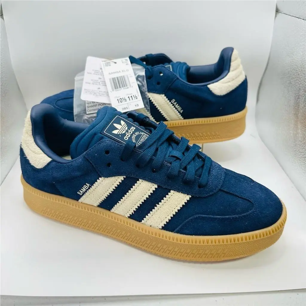 Originals Samba Xlg Sneakers Night Indigo Gum Men`s 10.5 Women`s 11.5 US by Adidas