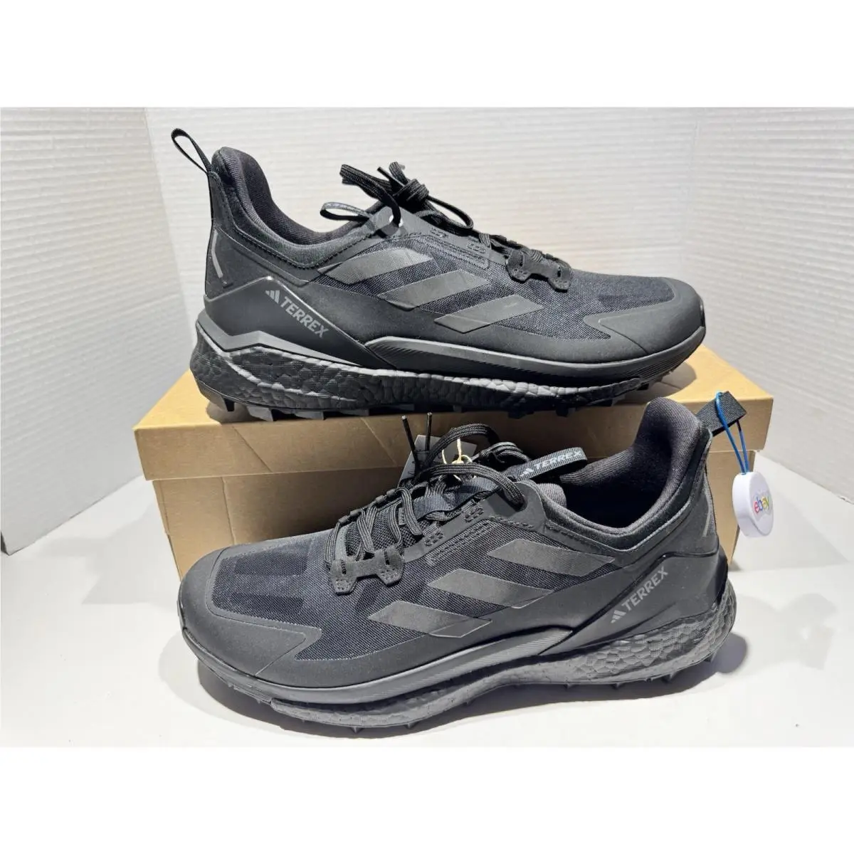Adidas shoes - adidas TERREX Free Hiker - TERREX Free Hiker - IE5110 - Black 4