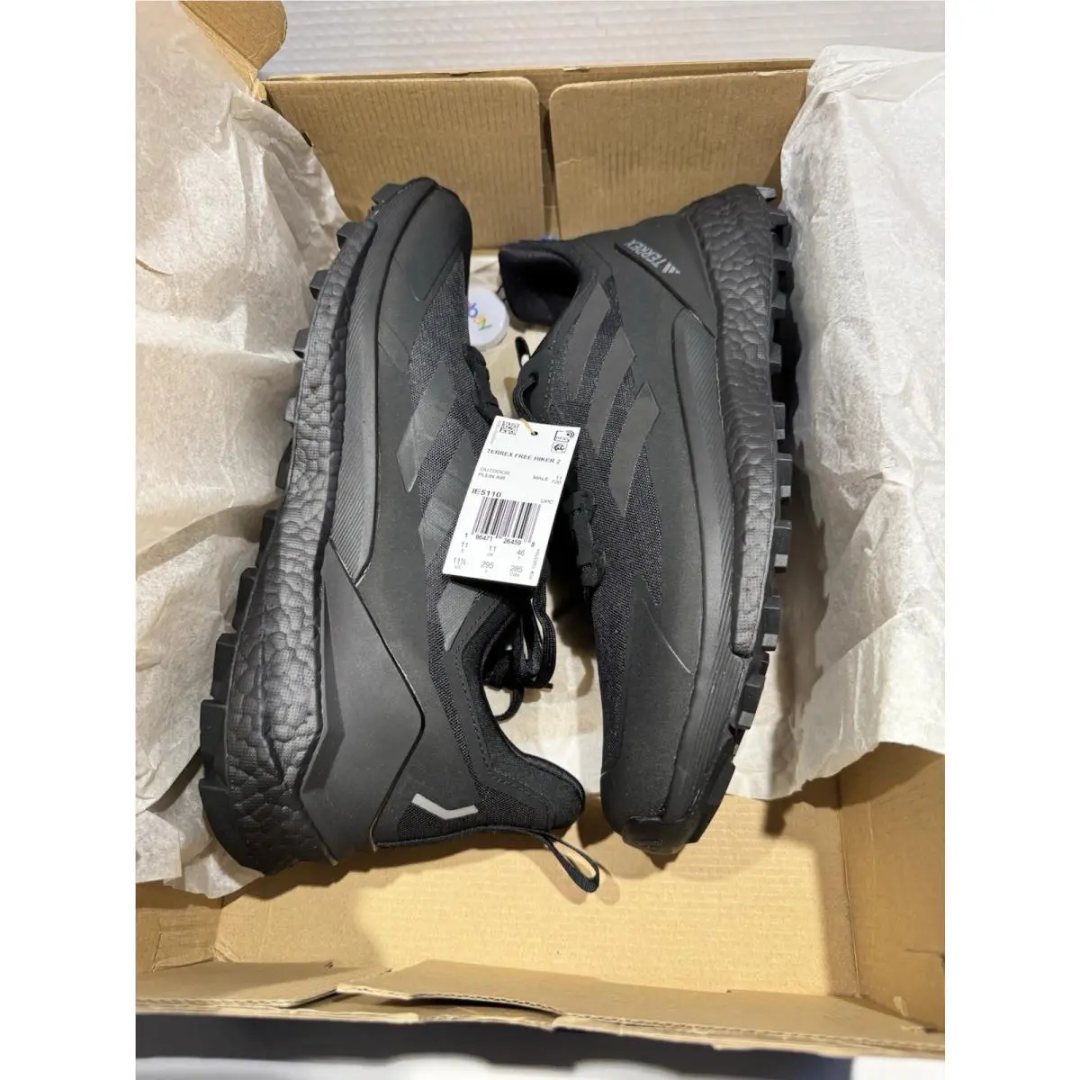 Adidas shoes - adidas TERREX Free Hiker - TERREX Free Hiker - IE5110 - Black 6