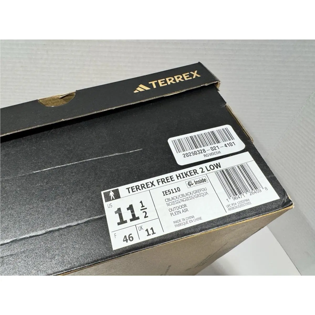 Adidas shoes - adidas TERREX Free Hiker - TERREX Free Hiker - IE5110 - Black 7