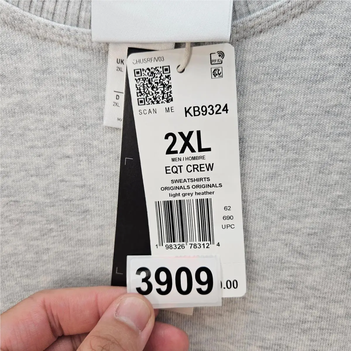 Adidas clothing - Gray 3