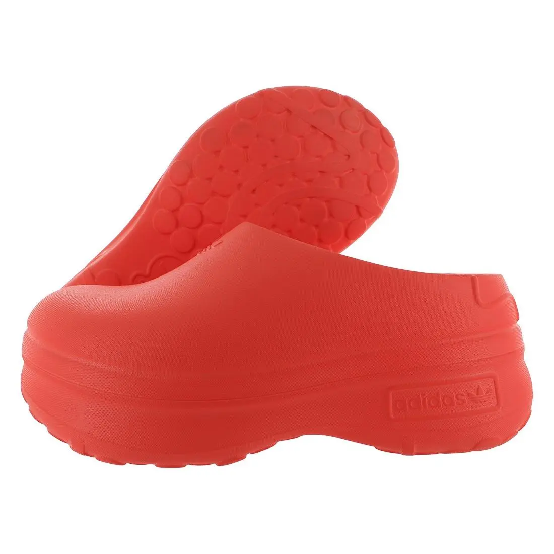 Adidas Adifom Stan Mule Womens Shoes Size 9 Color: Solar Red/solar Red/glow