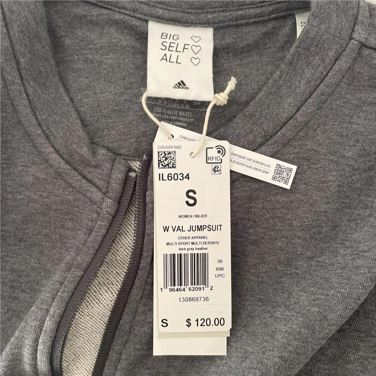Adidas clothing - IL6034 - IL6034 - Gray (UPC: 0196464620912) 9