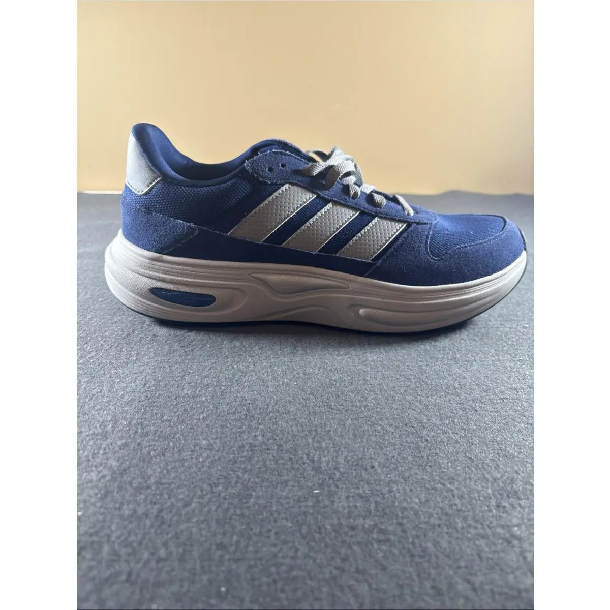 Cloudfoam Cuxxion 80S Mens 10.5 Wide Blue KJ4274 by Adidas