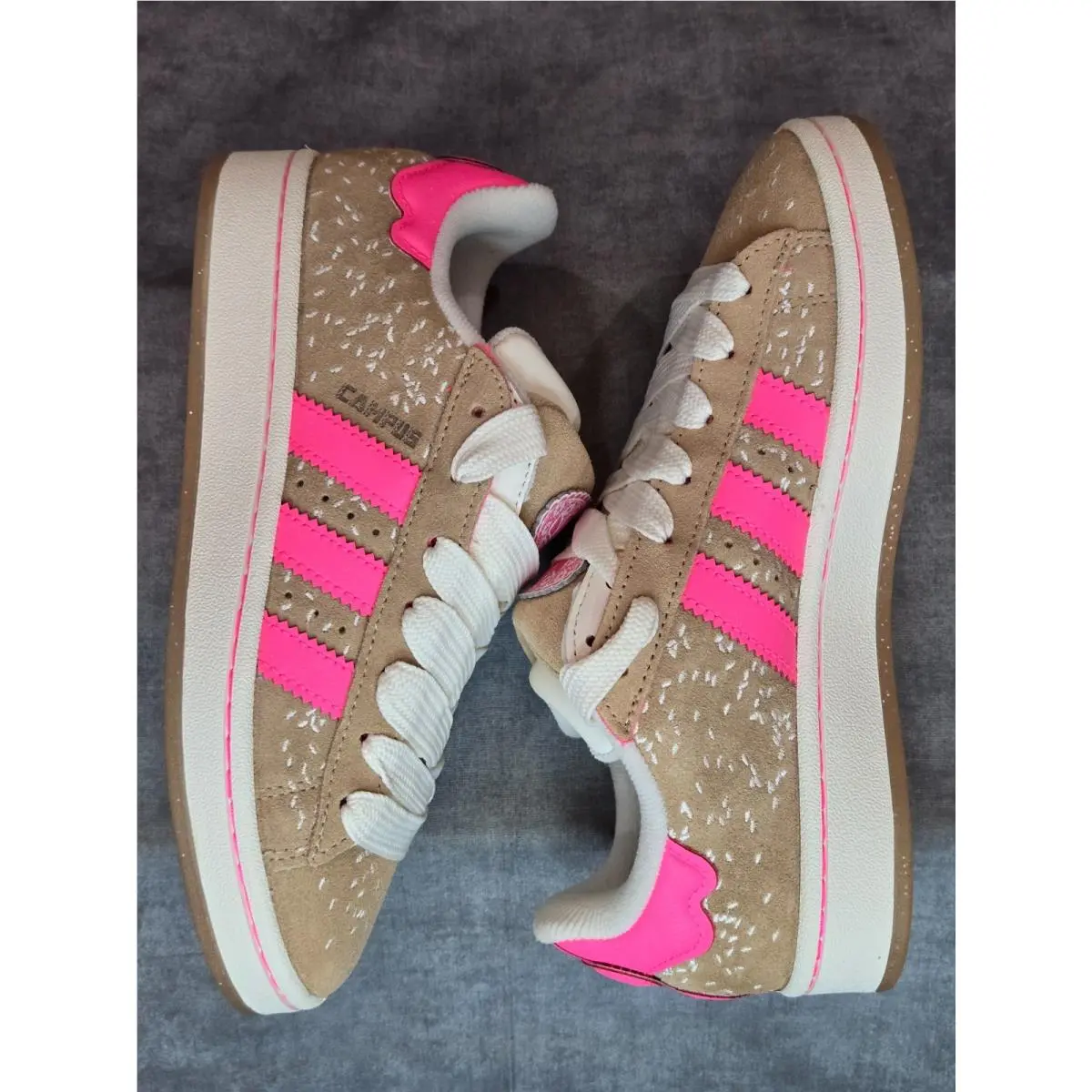 Adidas shoes - adidas Originals Campus 00s Double Pan de Muerto - JQ2103 - Beige 3