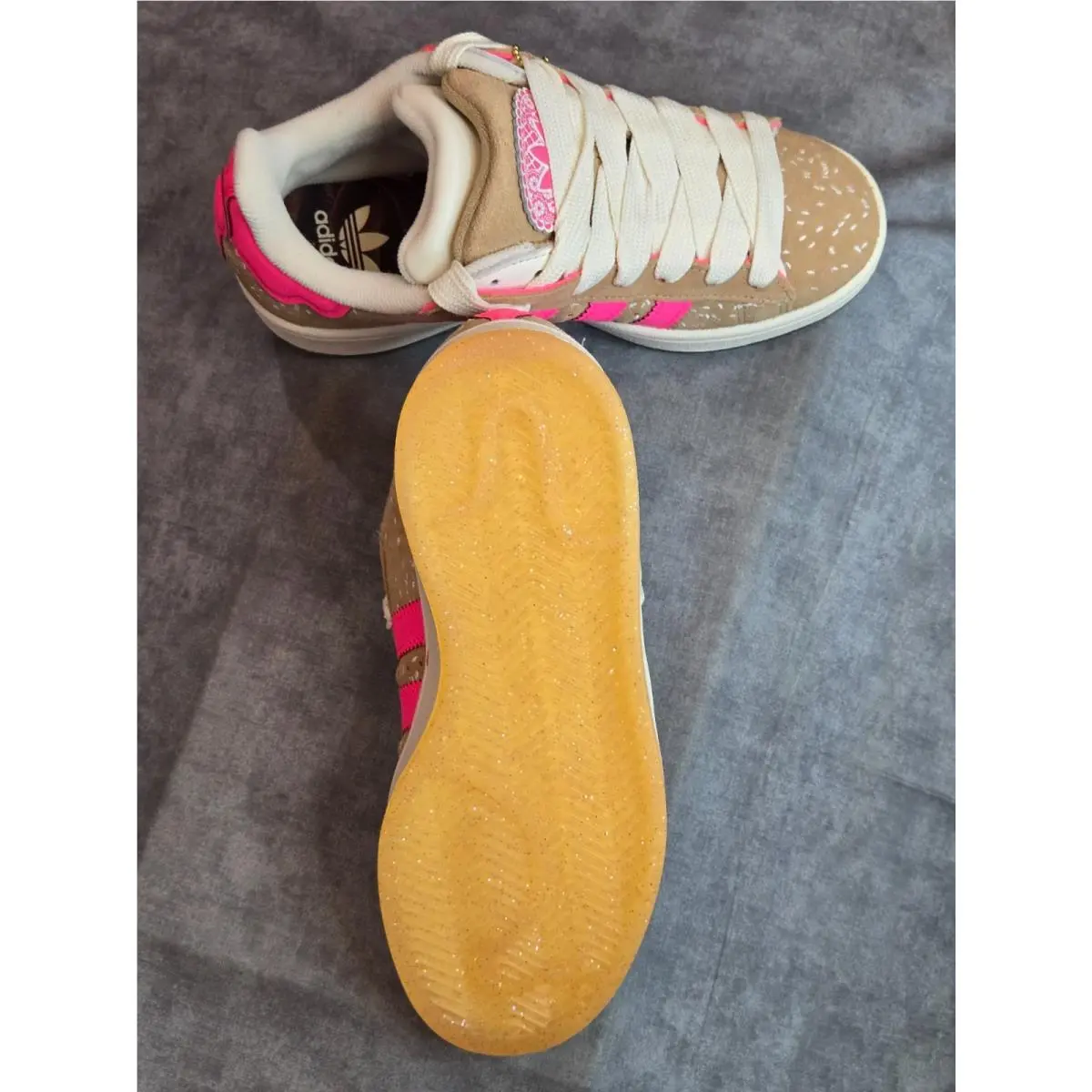 Adidas shoes - adidas Originals Campus 00s Double Pan de Muerto - JQ2103 - Beige 5