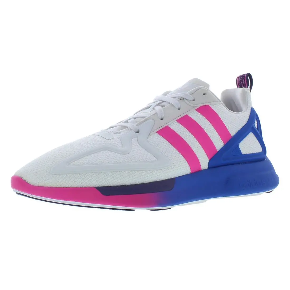 Adidas shoes - White/Shock Pink/Blue, Main: White (UPC: 191984241944) 0