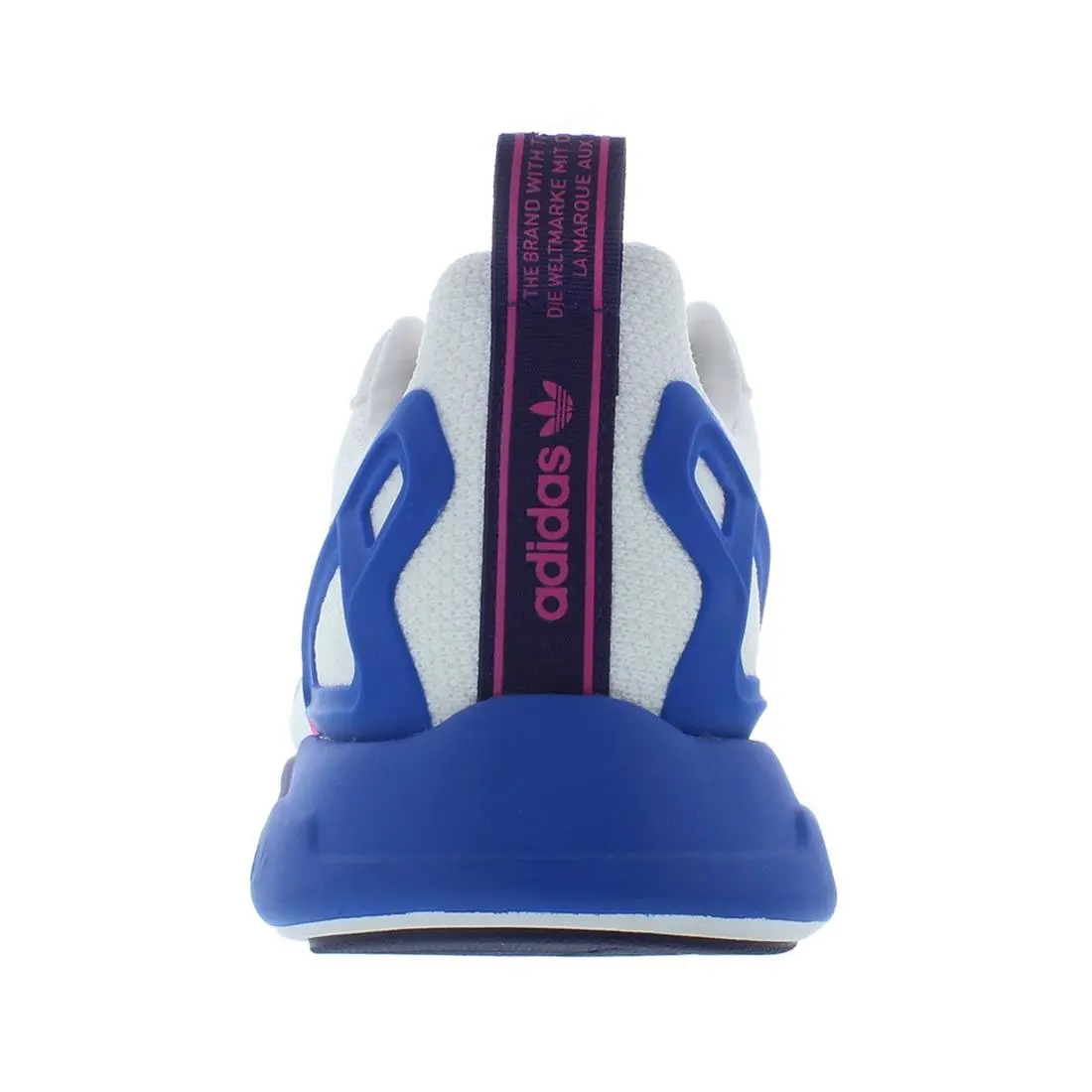Adidas shoes - White/Shock Pink/Blue, Main: White (UPC: 191984241944) 2