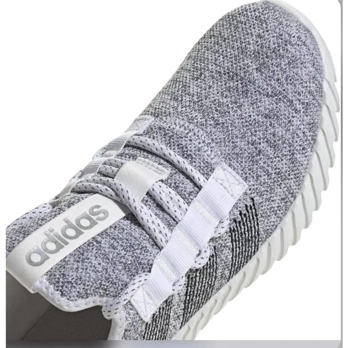 Adidas shoes - adidas Kaptir Flow - Kaptir Flow - White/ Black/slver (UPC: 0196478910214) 2