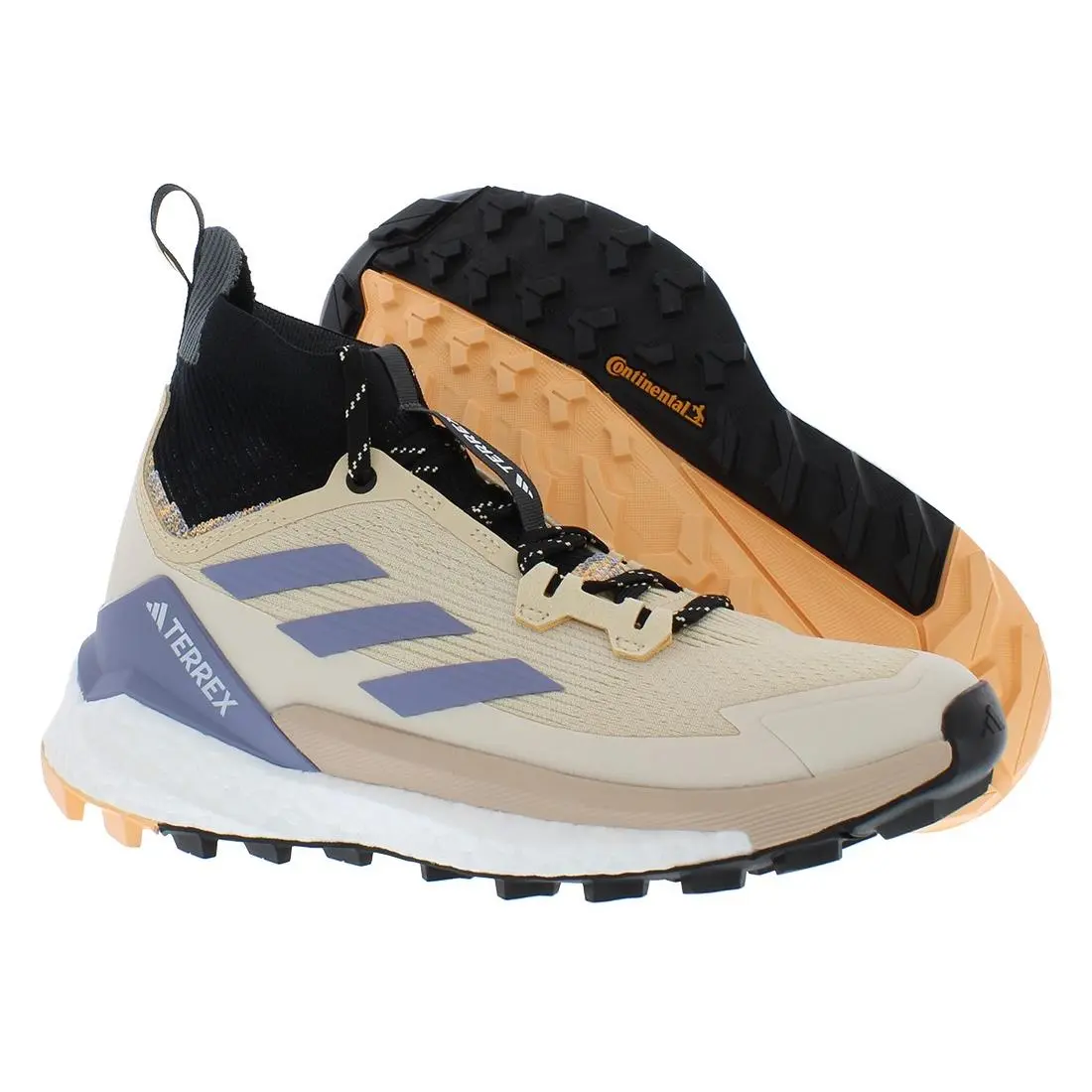 Adidas Terrex Free Hiker 2 Womens Shoes Size 8 Color: Acid Orange/sand - Acid Orange/Sand Strata/Silver Violet, Main: Beige