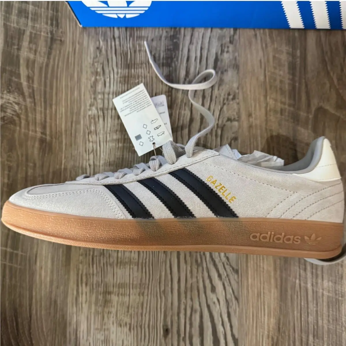 Adidas shoes - Gazelle Indoor IH9655 - Gazelle Indoor - Gray 0