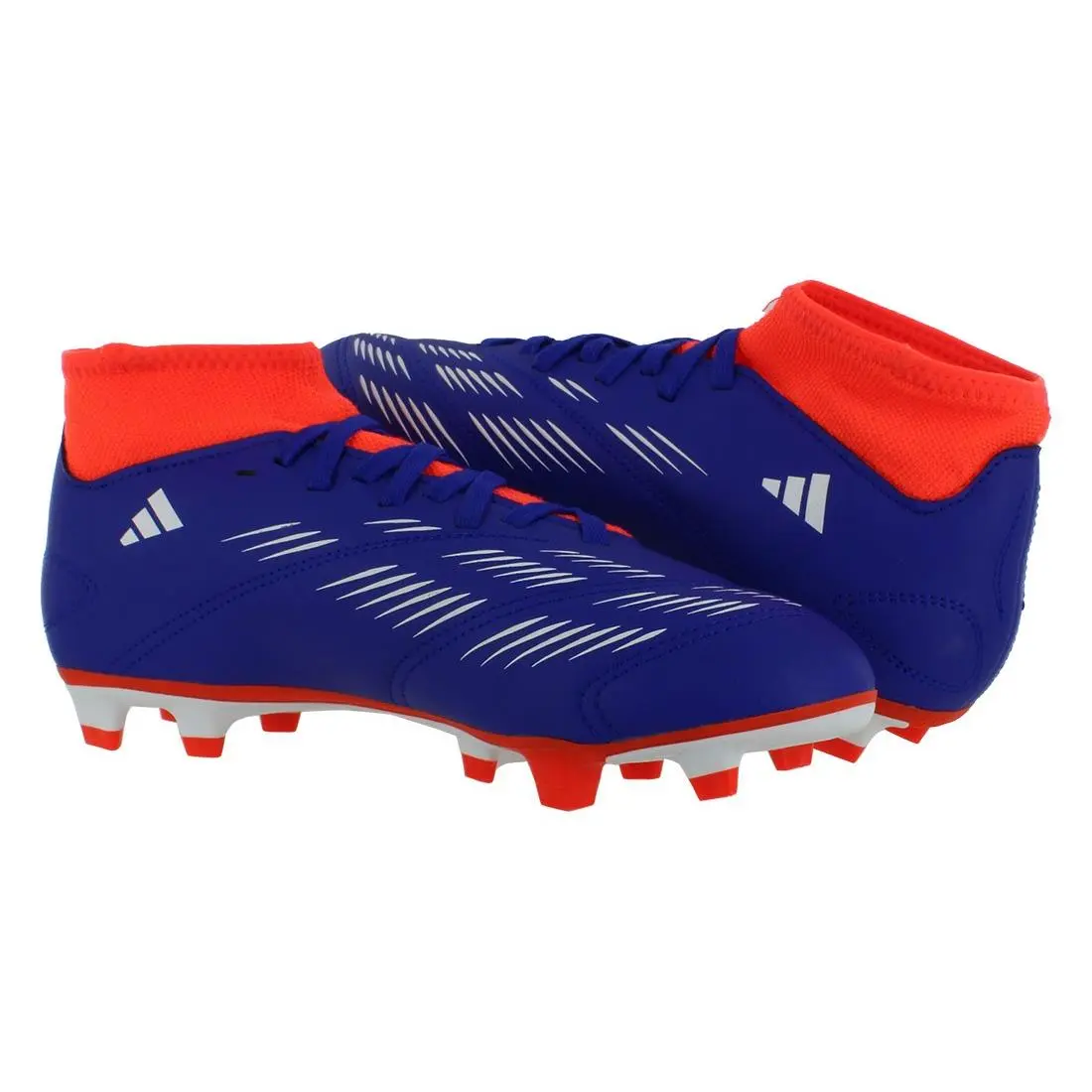 Adidas shoes - Lucid Blue/Cloud White/Solar Red, Main: Blue (UPC: 196477260082) 1