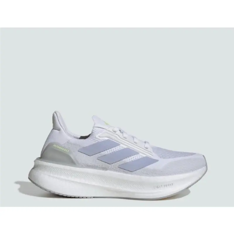 Ultraboost 5X Running Shoes Cloud White Violet Women`s Size 9 by Adidas