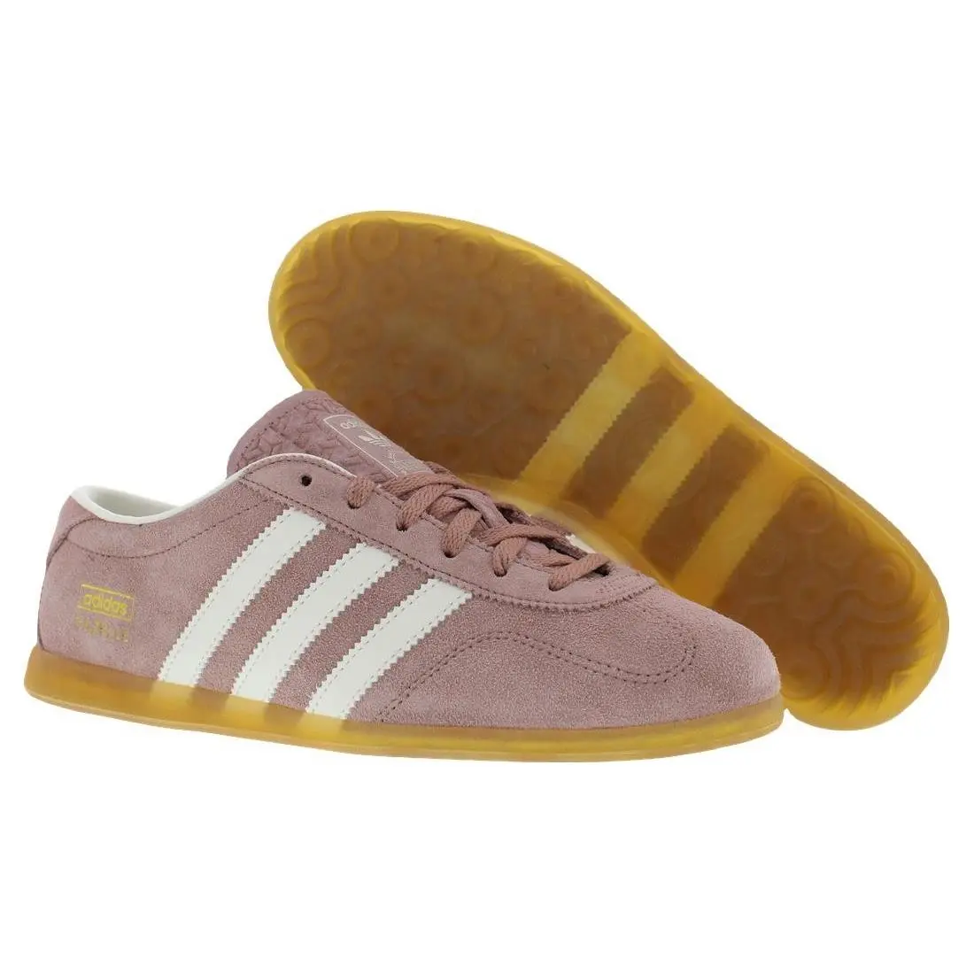 Gazelle Low Pro Suede Womens Shoes Size 6.5 Color: Warm Clay/off by Adidas