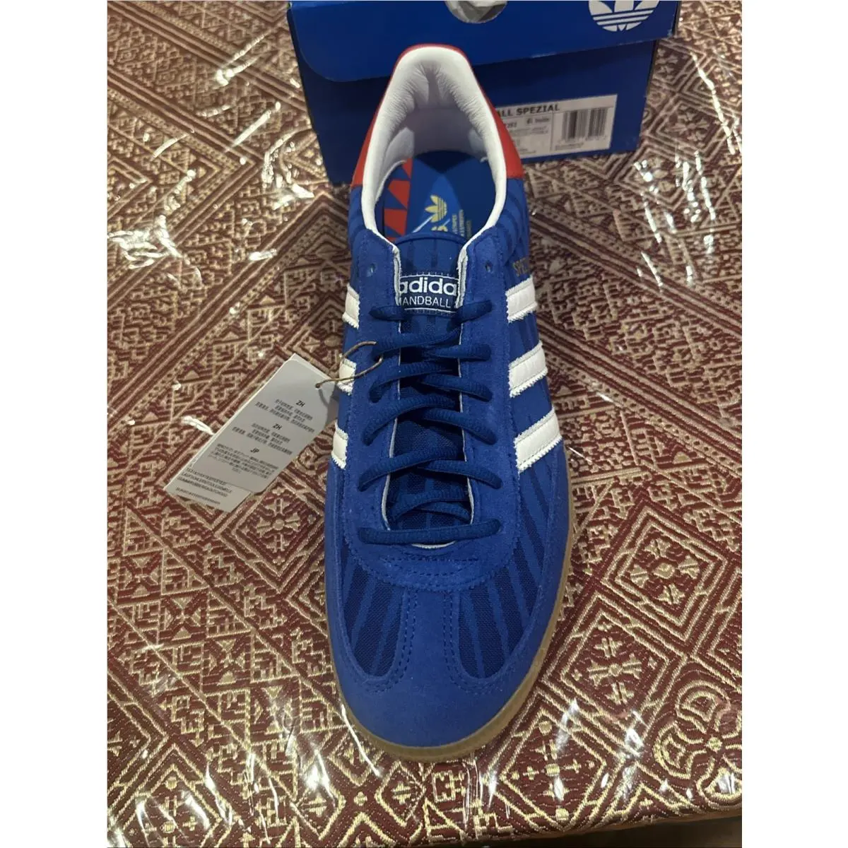Adidas shoes - Originals Handball Spezial - Originals Handball Spezial - HQ7262 - Blue / Red / White, Manufacturer: Blue / Red / White (UPC: 0198321852122) 8