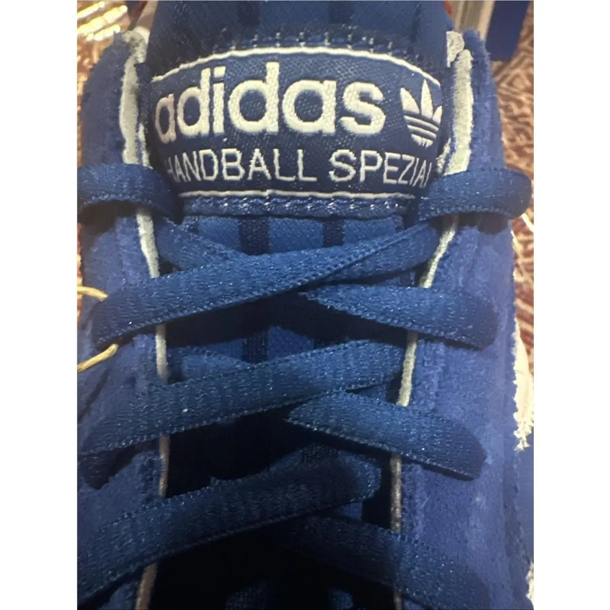 Adidas shoes - Originals Handball Spezial - Originals Handball Spezial - HQ7262 - Blue / Red / White, Manufacturer: Blue / Red / White (UPC: 0198321852122) 9