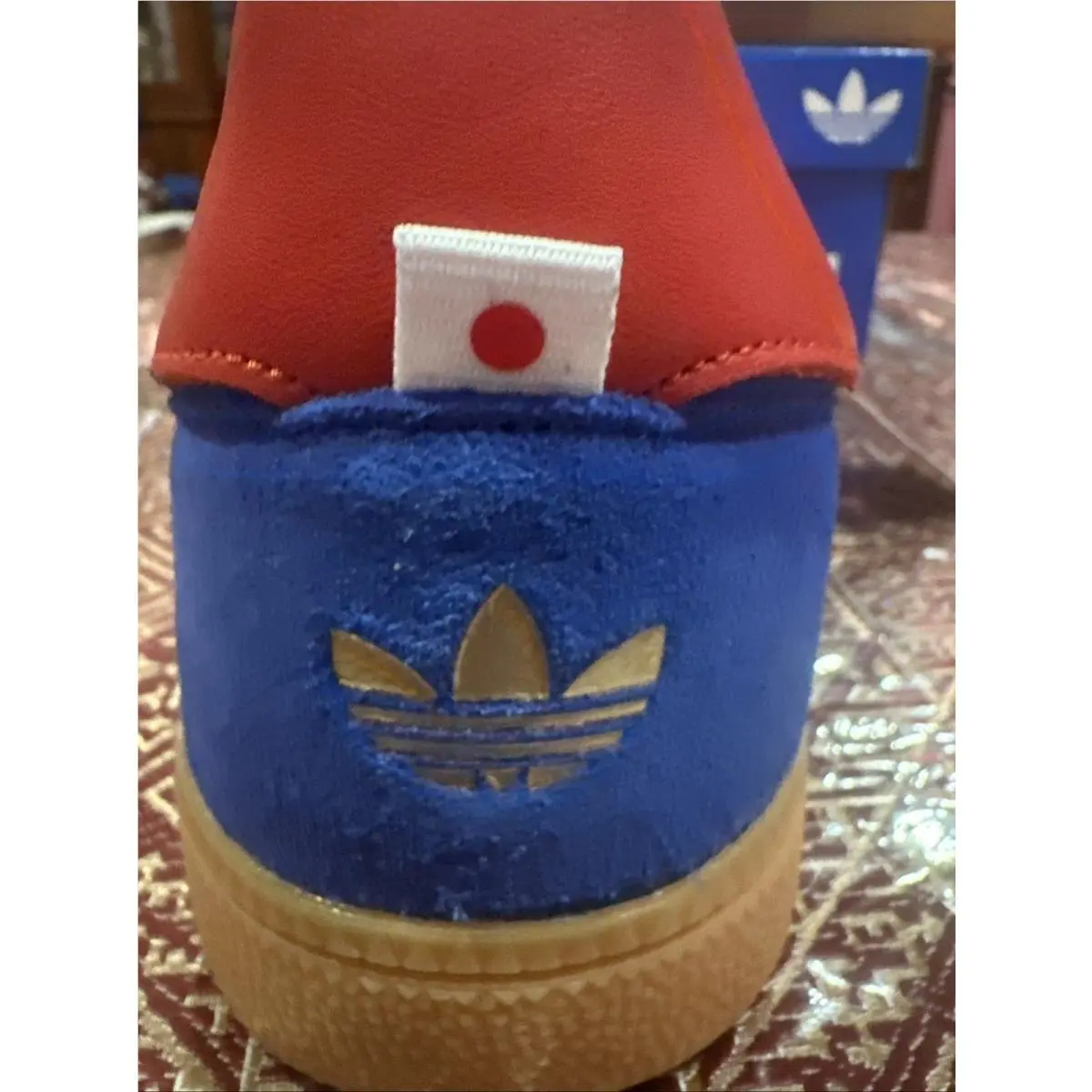 Adidas shoes - Originals Handball Spezial - Originals Handball Spezial - HQ7262 - Blue / Red / White, Manufacturer: Blue / Red / White (UPC: 0198321852122) 12