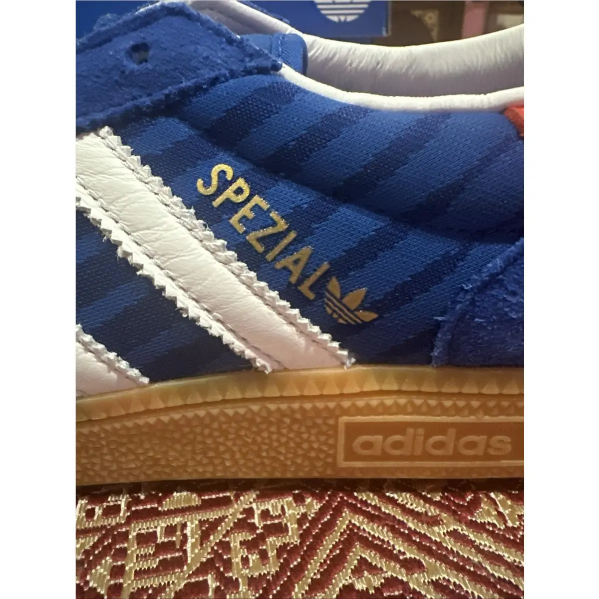 Adidas shoes - Originals Handball Spezial - Originals Handball Spezial - HQ7262 - Blue / Red / White, Manufacturer: Blue / Red / White (UPC: 0198321852122) 13