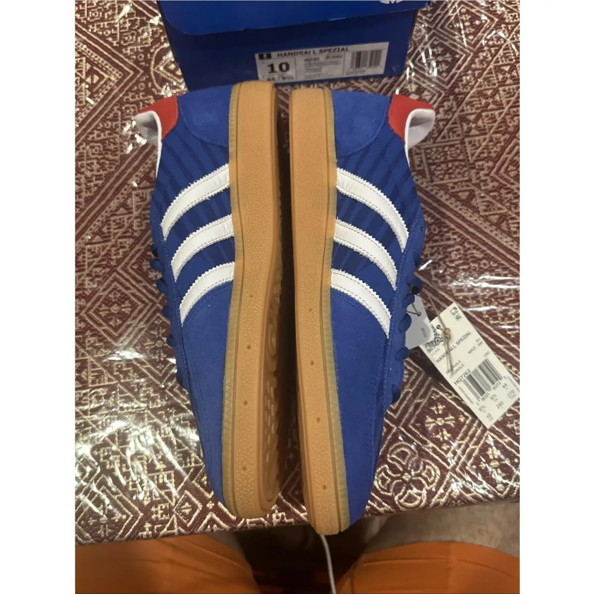 Adidas shoes - Originals Handball Spezial - Originals Handball Spezial - HQ7262 - Blue / Red / White, Manufacturer: Blue / Red / White (UPC: 0198321852122) 15
