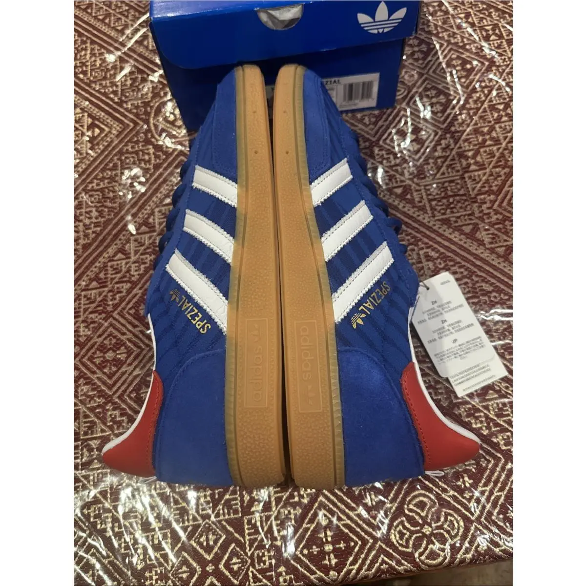 Adidas shoes - Originals Handball Spezial - Originals Handball Spezial - HQ7262 - Blue / Red / White, Manufacturer: Blue / Red / White (UPC: 0198321852122) 16