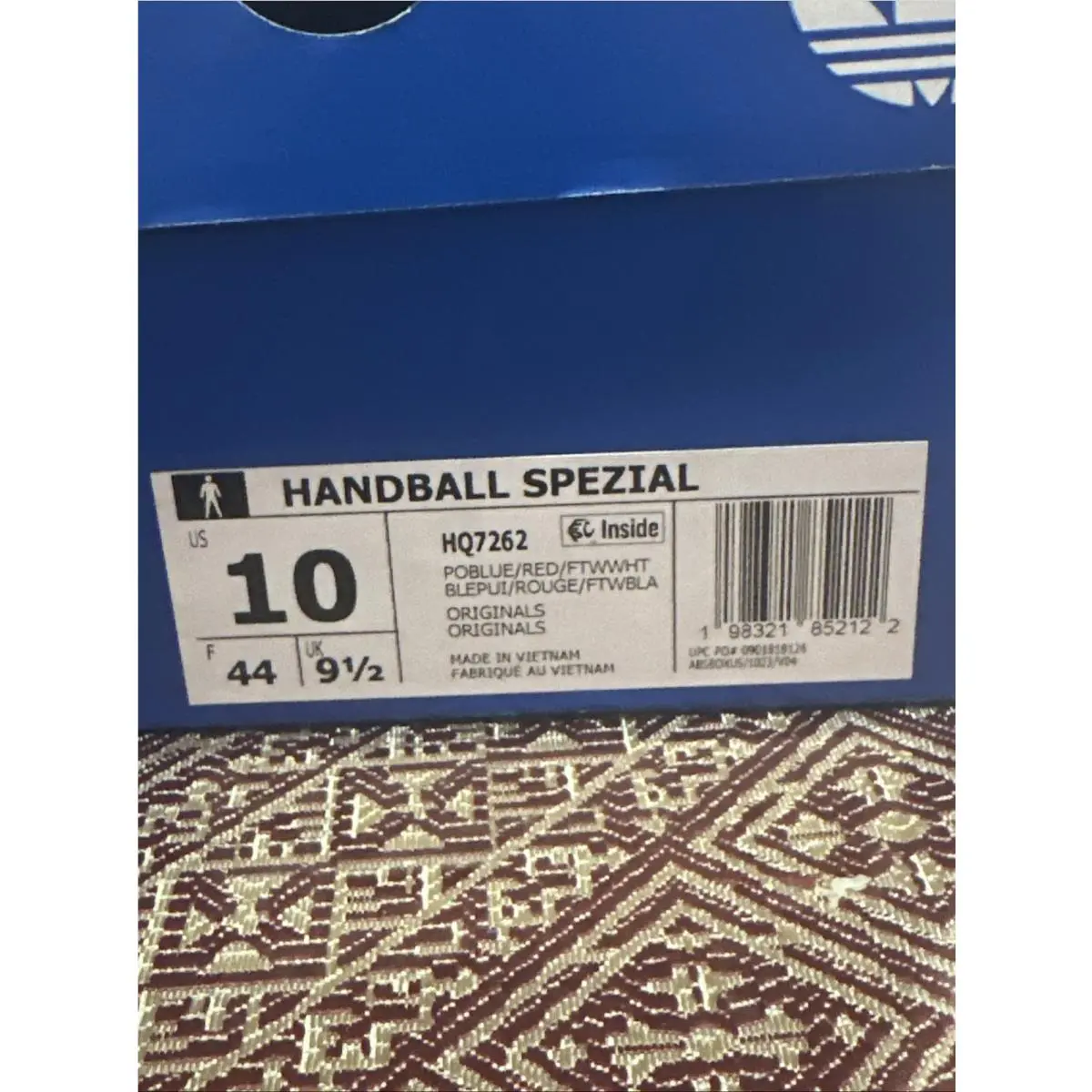 Adidas shoes - Originals Handball Spezial - Originals Handball Spezial - HQ7262 - Blue / Red / White, Manufacturer: Blue / Red / White (UPC: 0198321852122) 21