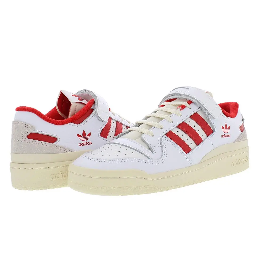 Adidas shoes - Footwear White/Vivid Red/Cream White, Main: White (UPC: 195734010002) 0