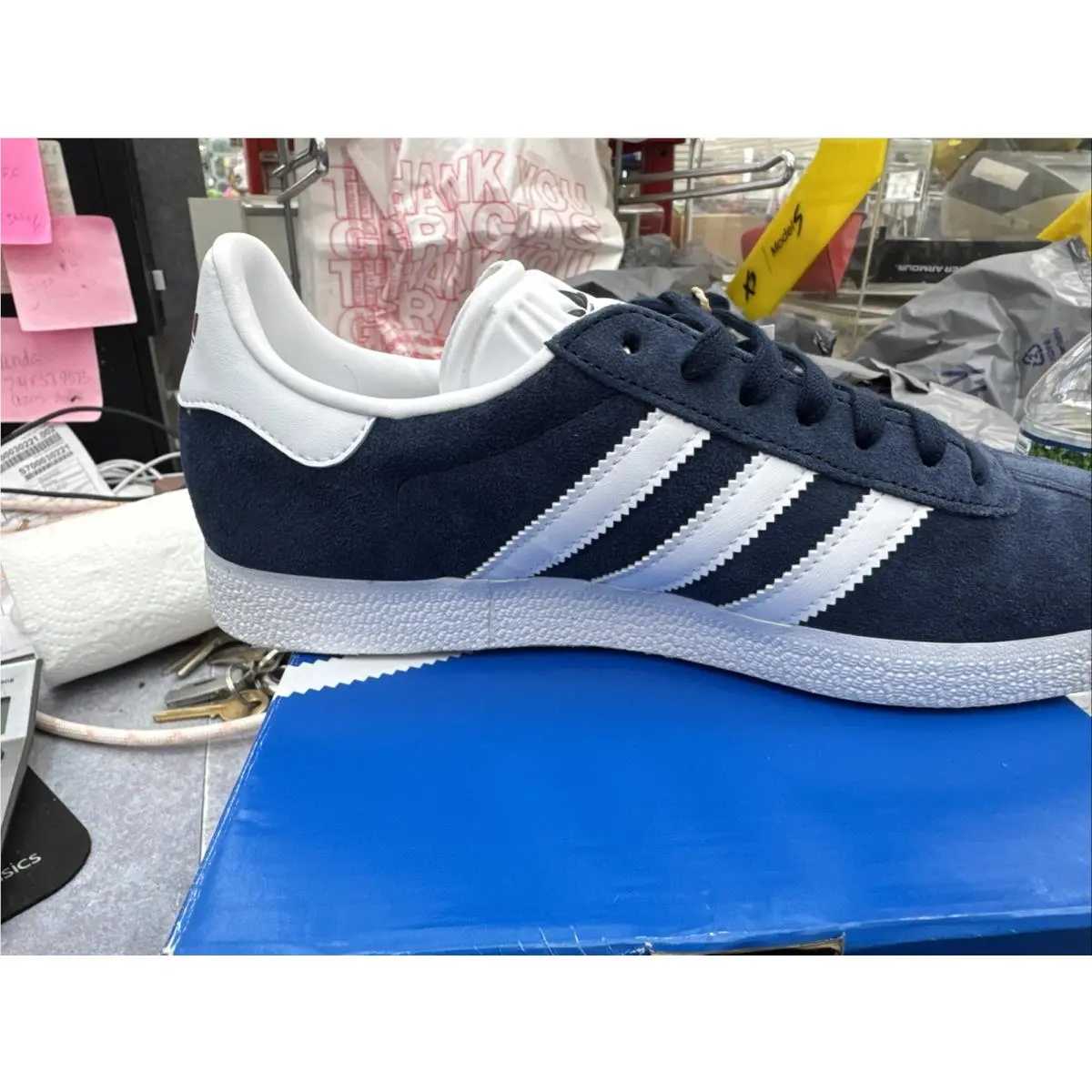 Adidas shoes - adidas Gazelle - Gazelle - Blue/white 0